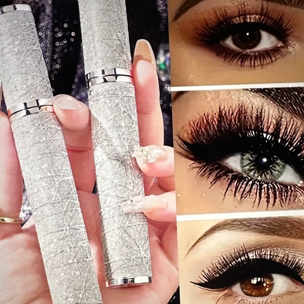 ❣️5|$25❣️LAST 1 Galaxy By Harvic Silver Glitter tube black Mascara